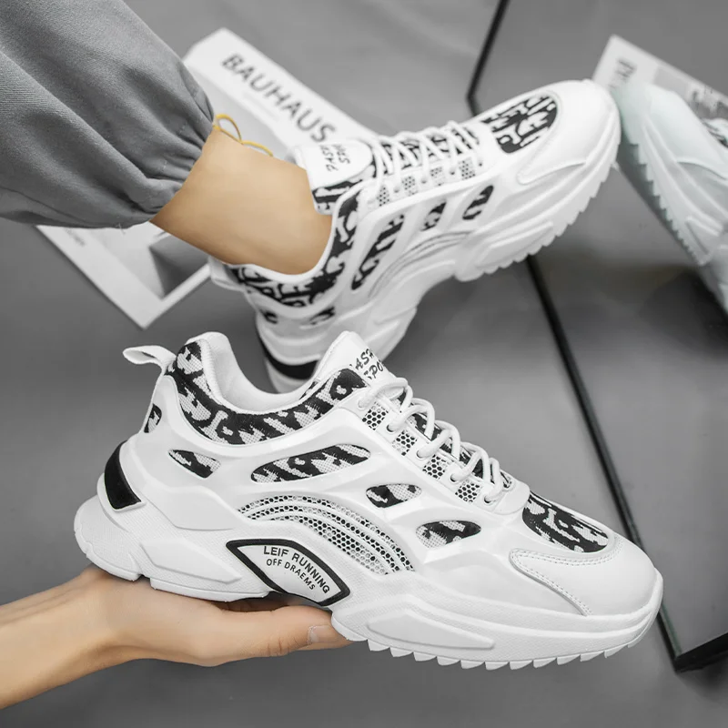 

2021 new fashion shoes for men men's luxury daddy shoe chaussures homme brand designers shoes men breathable casual sneakers