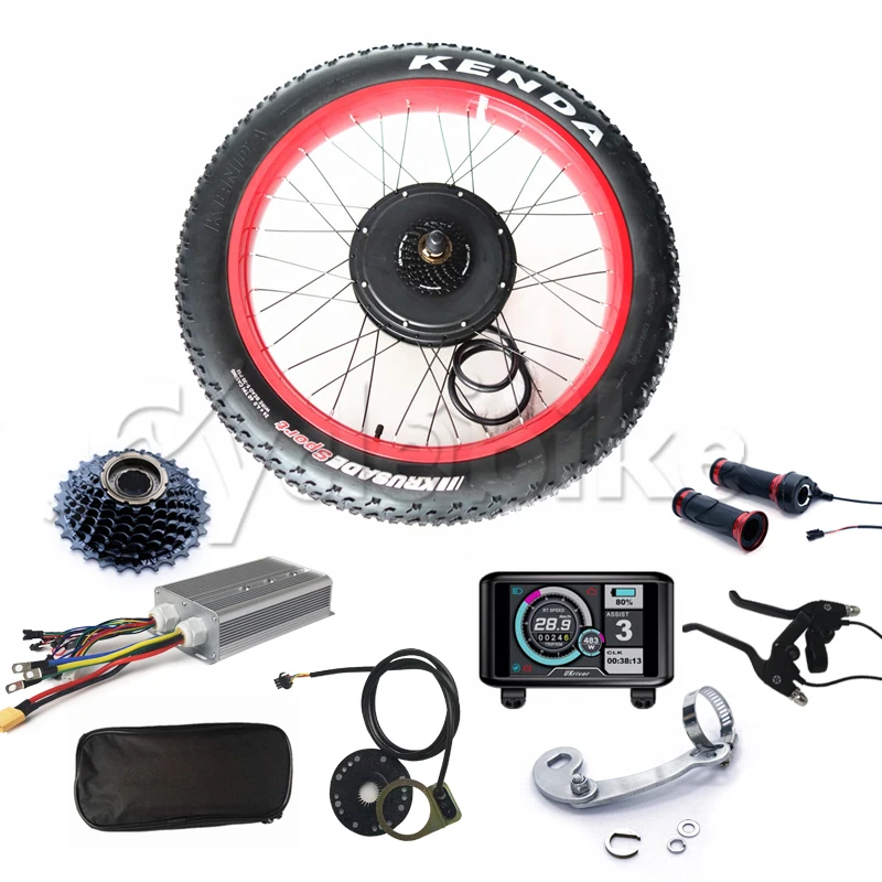 60km/h Electric Bicycle Conversion Kit Wheel Complete Electric Bike Kit