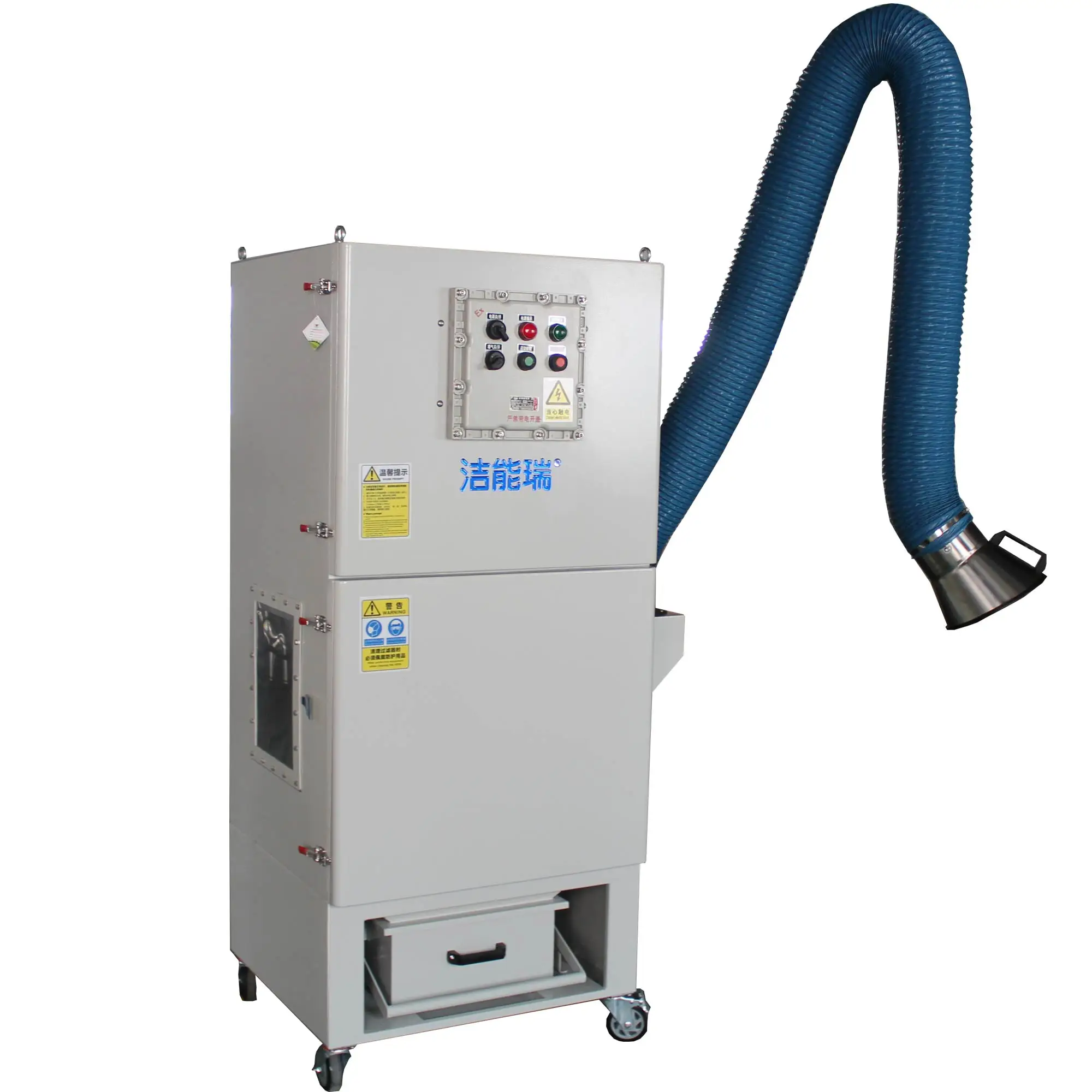 
Air Pulse Jet Cleaning Local/Remote Dust Extractor and Food Processing Woodwork Dust Collector 