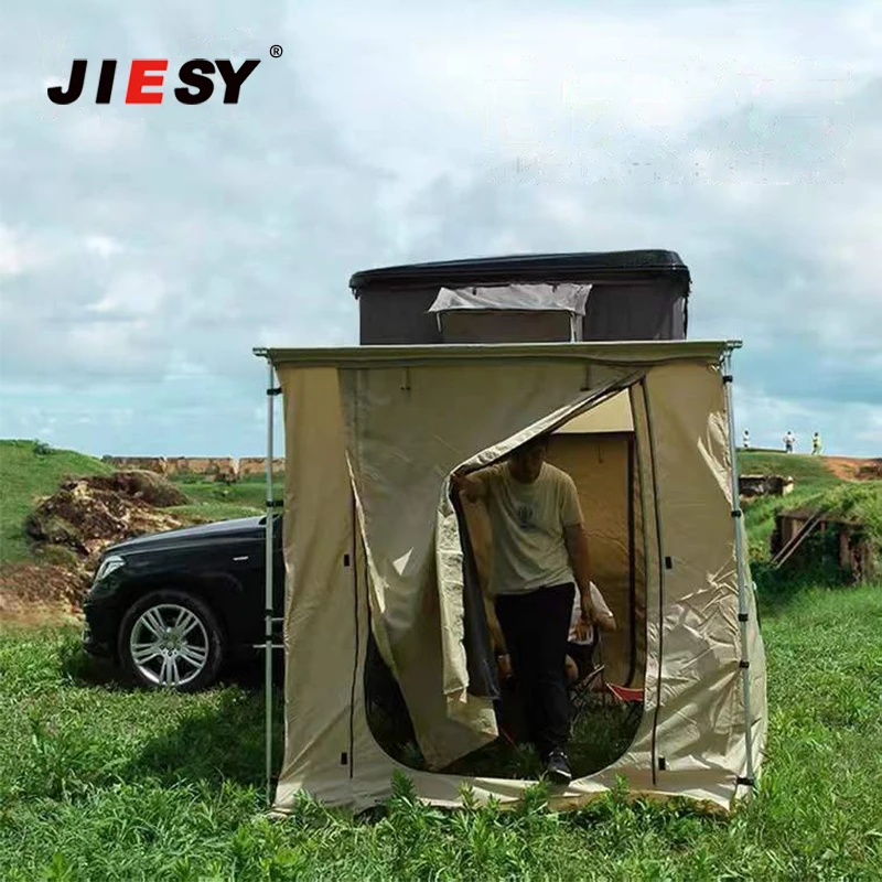 

Zipper Open Car Side Tent Awning Mesh Room Mosquito mounts SUV pickup sedan