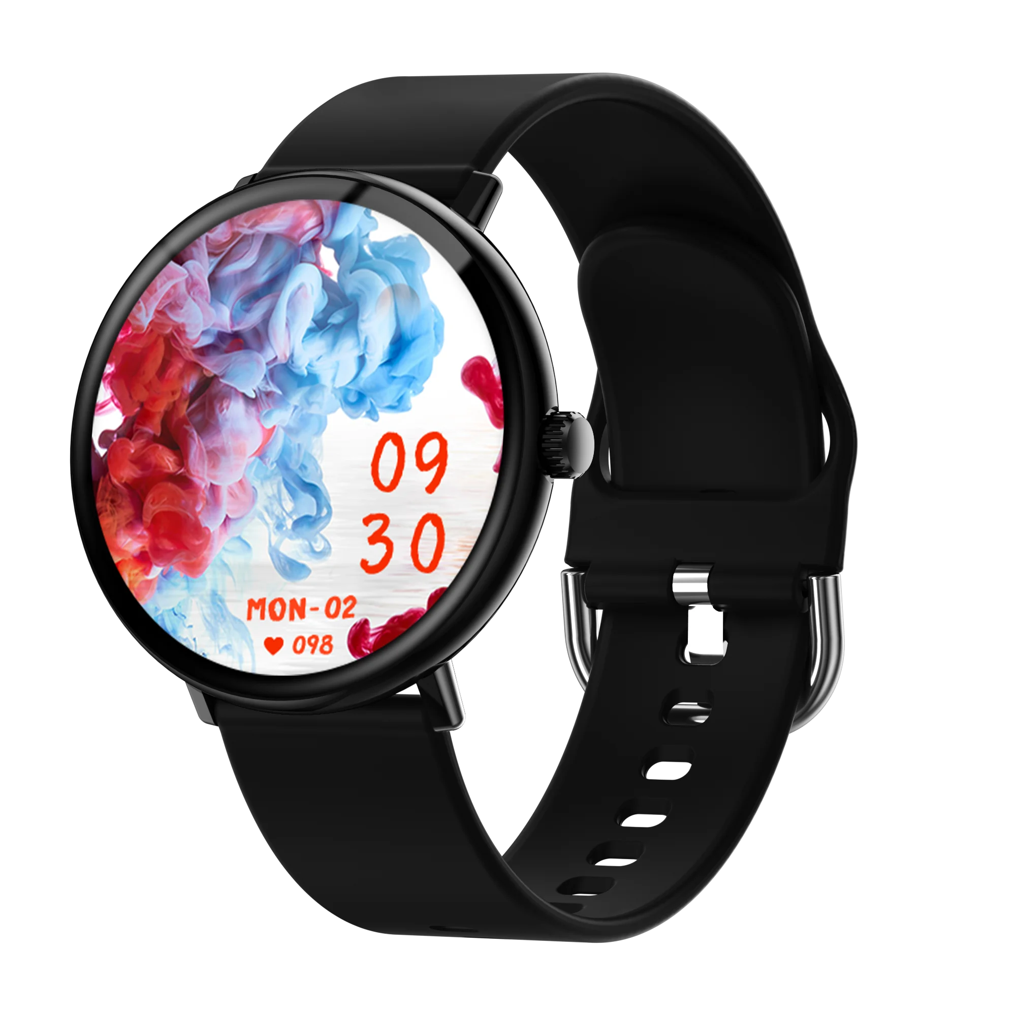 

always on display AMOLED smart reloj inteligente watch heart rate waterproof sports women men smartwatch