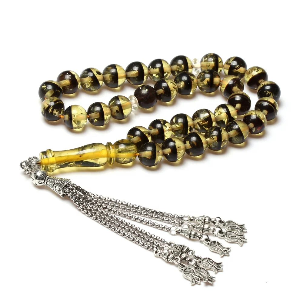 

Arabic fashion jewelry prayer beads 10MM 33beads tasbih metal tassel misbaha muslim islamic rosary bead gift accessories