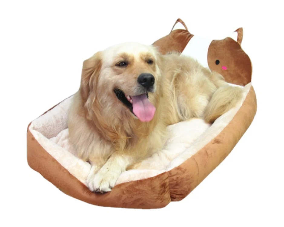 

Hot Sell Soft Comfortable Double Sided All Season Dog Cushion Plush Pet Bed Dog Sofa Bed