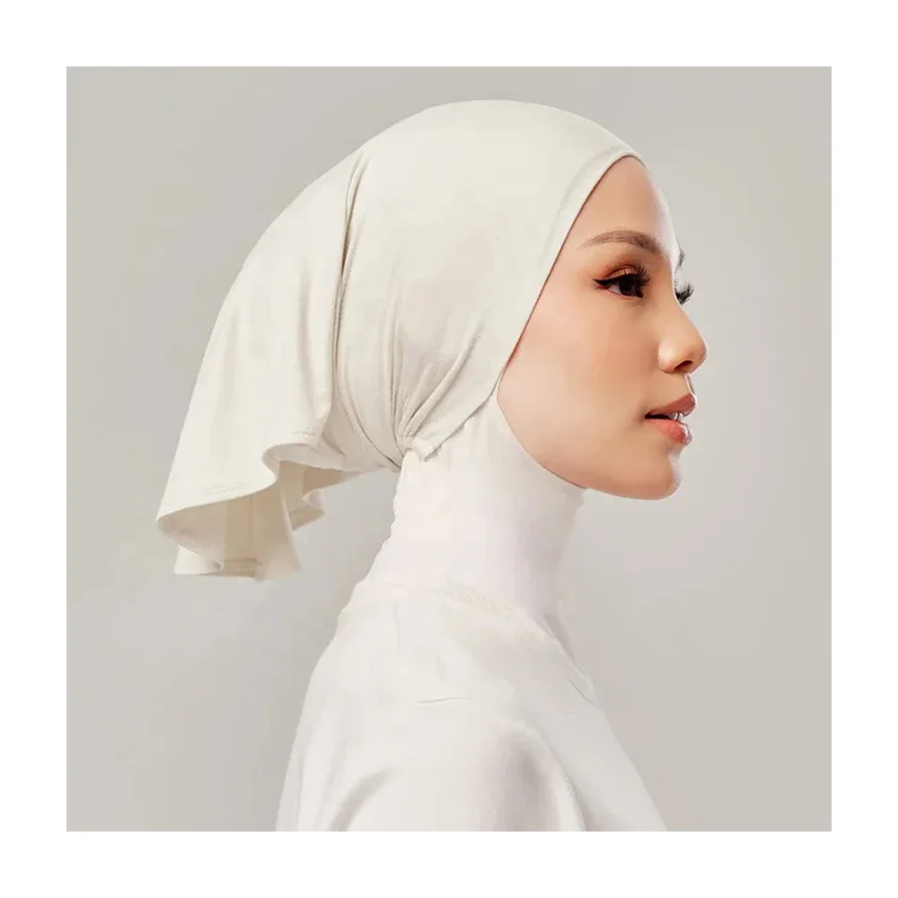 

Wholesale Custom Hijab Undercaps Hat Jersey Cotton Cheaper Breathable Muslim Malaysia Muslim Women Modal Inner Hijab Scarf Cap