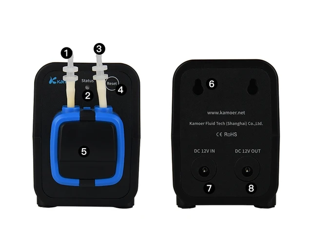 Kamoer X1 PRO 2 V2 WiFi Bluetooth APP Dosing Pump Fish Tank
