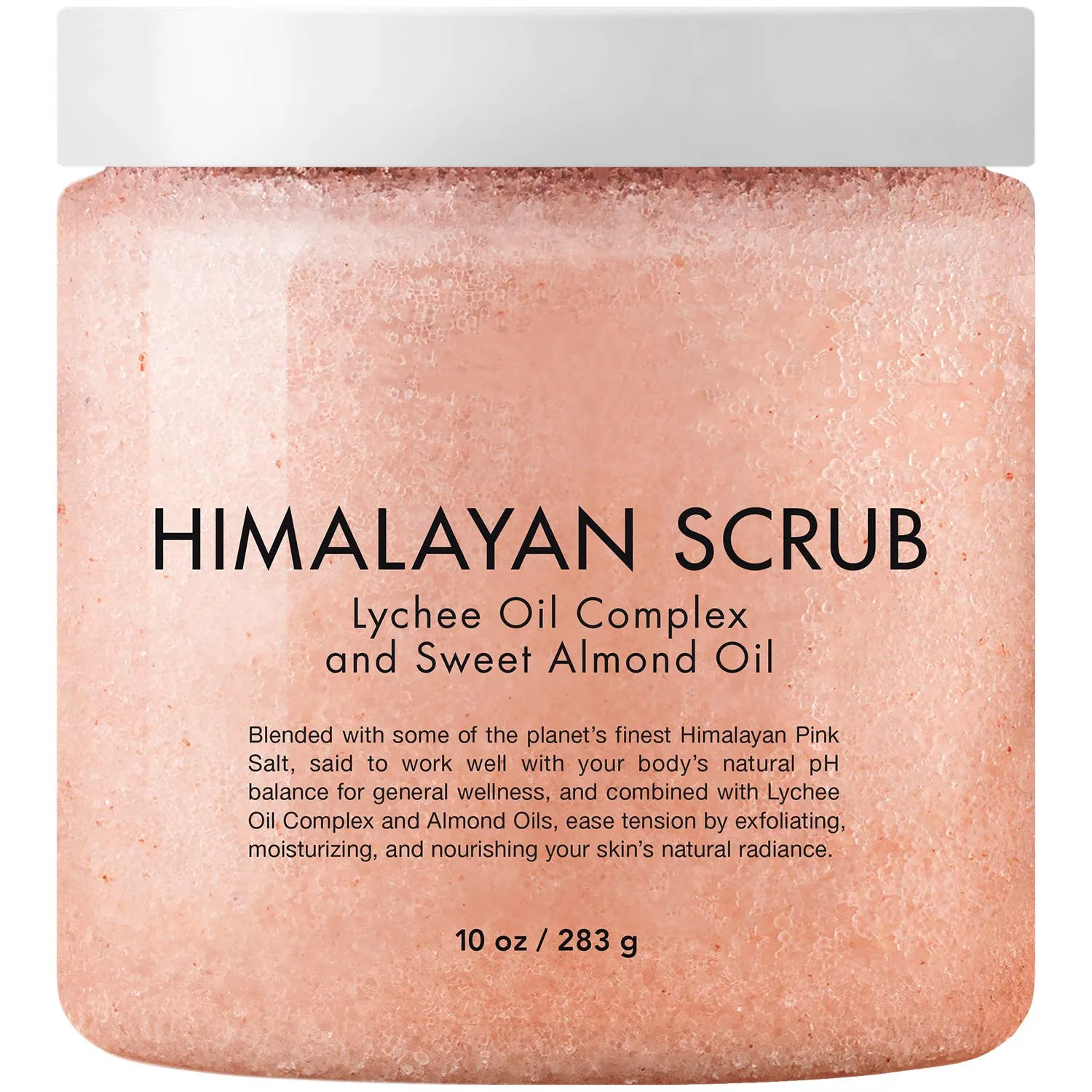 

Wholesale smoothing natural Private Label exfoliating pink Himalayan Salt body Scrub with high quality