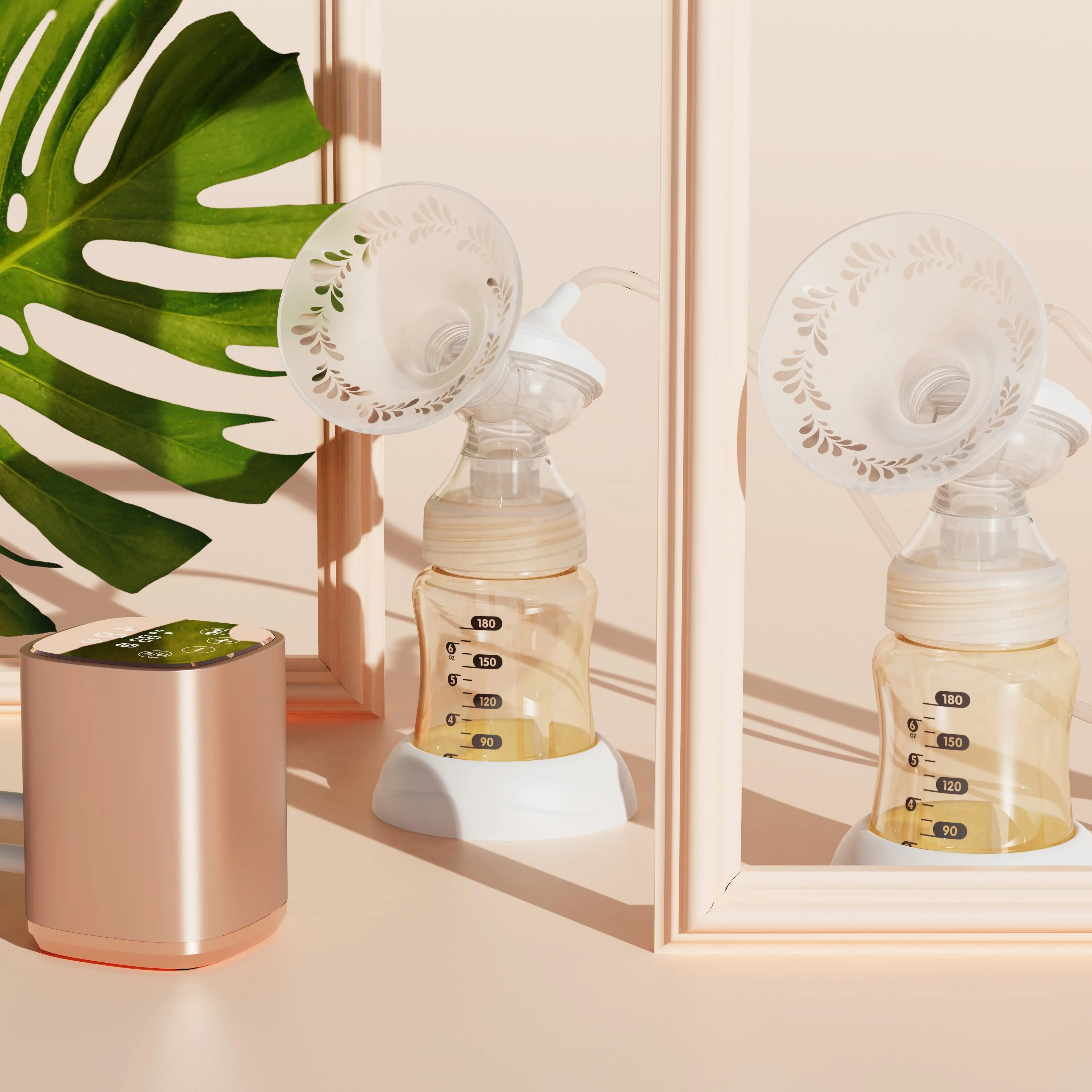 

Factory supply good quality breast pump anti-back flow double breast pump