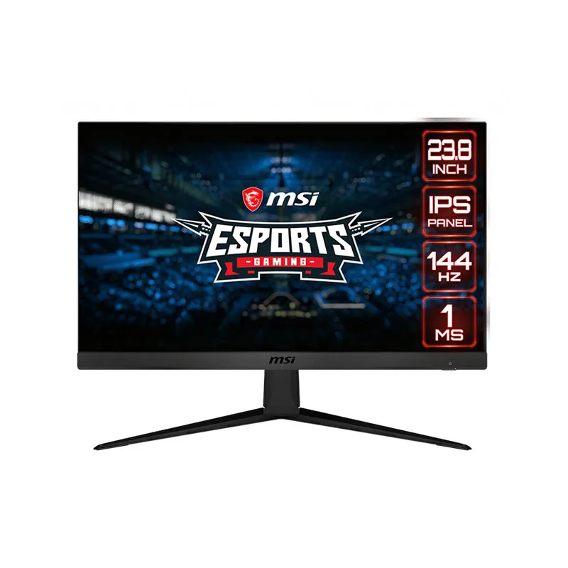 

MSI Optix G241 23.8 inch 1ms 144Hz 250 nits Wide Color Gamut FHD IPS Gaming Monitor