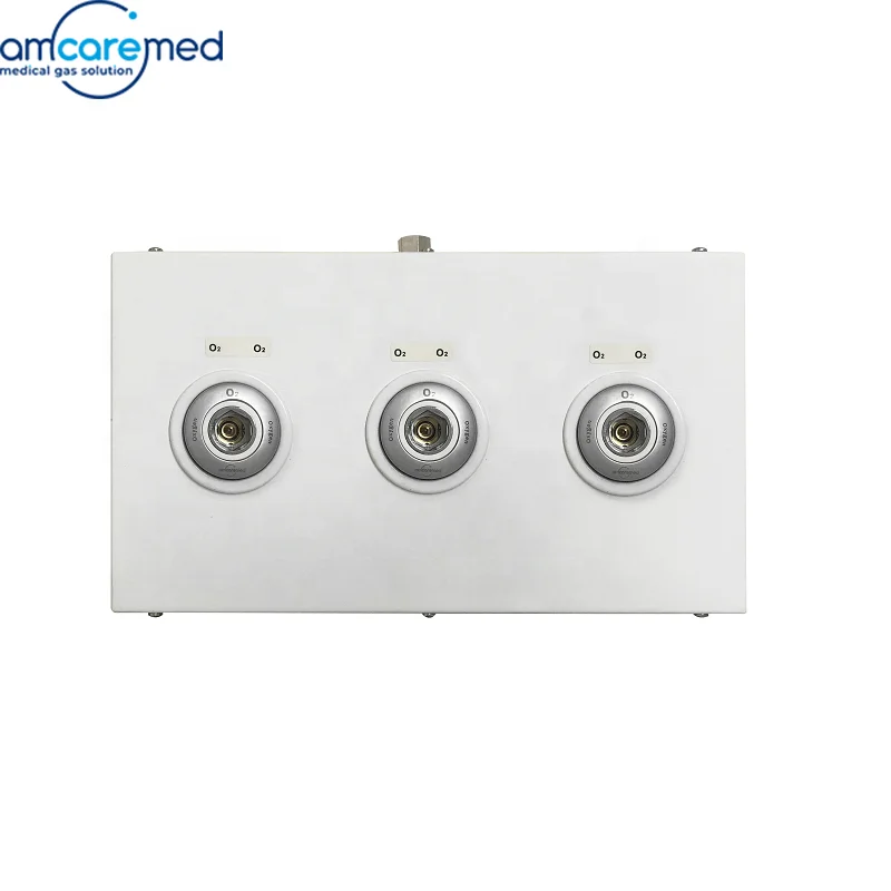 
German Standard Medical Gas Outlets DIN Wall Mount Oxygen Outlet 