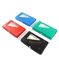 

Wholesale China Market Custom Cheap Combination Ivory Double Six Dominoes With Pvc Case
