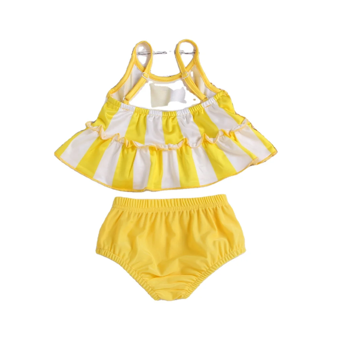 

summer kids girls suspender skirt and shorts set baby swimming clothes
