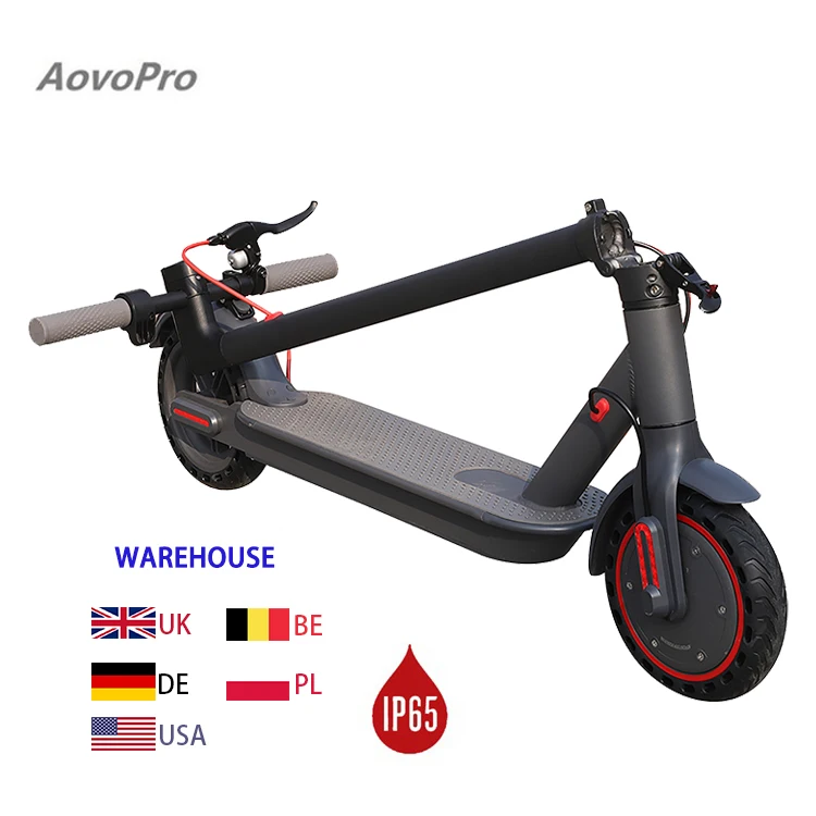 

Aovo Pro EU DDP Free shipping 2022 8.5 inch 10.5 Ah Mobility electric step warehouse Two Wheel Electric Scooter For Adults