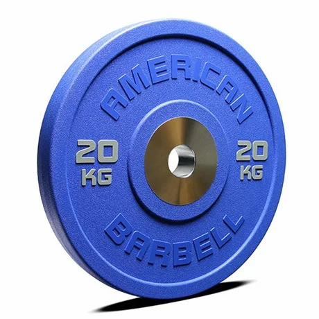 

A-merican Urethane PU High Bound Hi Temp 5/10/15/20/25KG Standard Olym-pic Bumper Weight Plates 50MM 2Inch