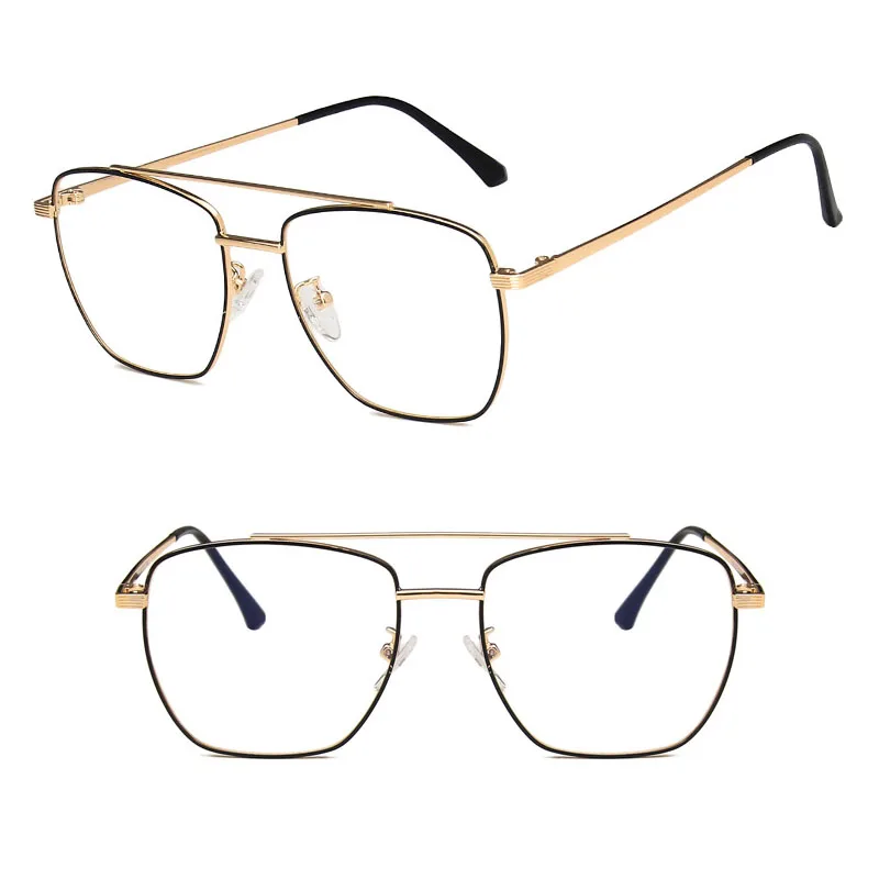 

DL Glasses High quality new design men alloy eyeglass frame spectacle frames computer anti blue light blocking glasses 2022