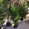 Artificial Green foliage plant Subtropics Climate and Medium size Monstera deliciosa variegata Philodendron indoor plant