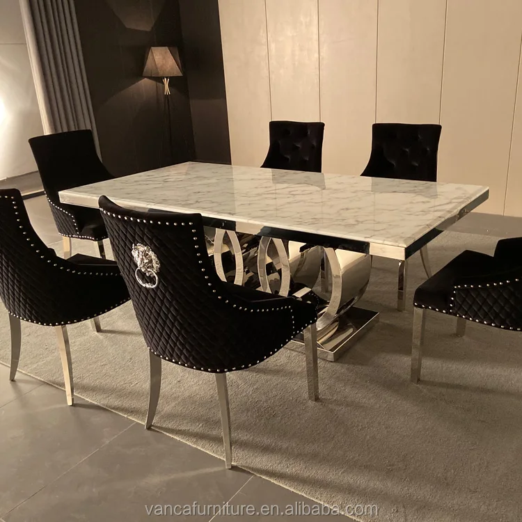Wholesale Modern Stainless Steel Metal 3 Circles Base Dining Room