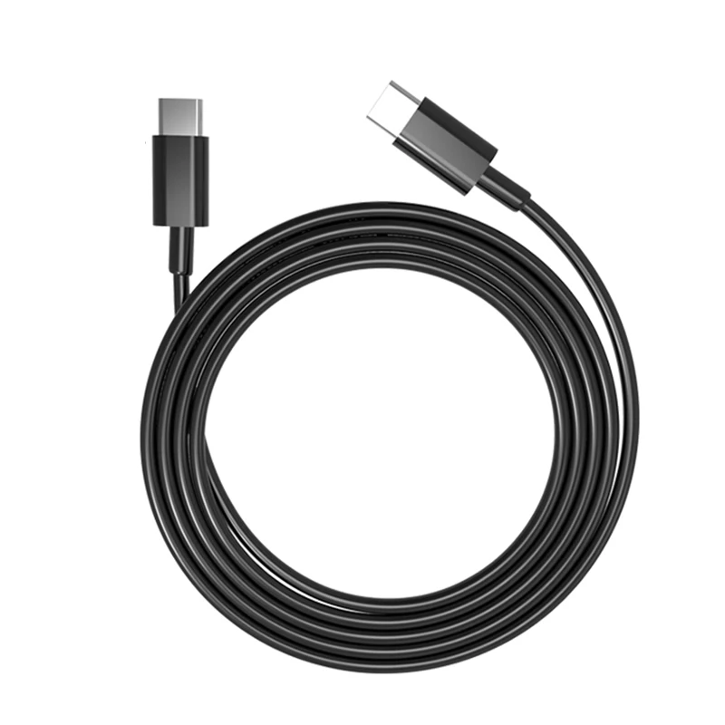 

Charge Cable 10Gbps Transfer Speed USB 3.1 Gen2 Type-C To Type-C E- Mark Cable Support 4K Audio Video, White/black