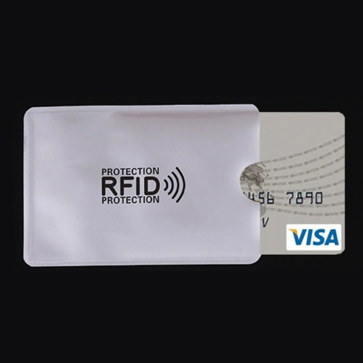 

Slim ID Bank Card Cover Protector Sleeves Credit Sports Cards Deck Sleeve Trading Holder Material Rfid Blocking Bag