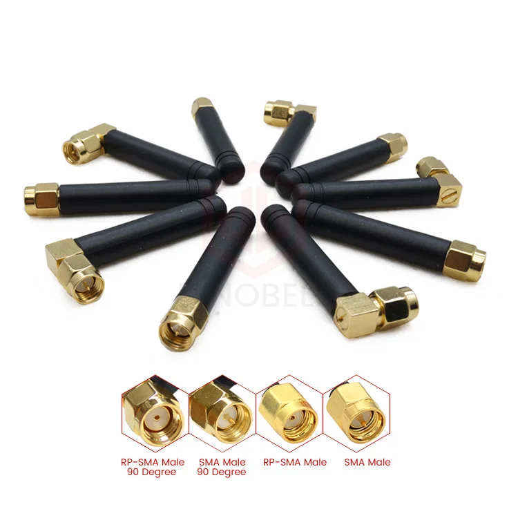 Omni directional external rubber WiFi router antenna SMA 2.4ghz wireless modem aerial - ANKUX.COM