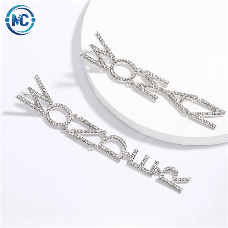 

2021 Manufacturer wholesale fashion earrings jewelry earrings jewelry charm earrings, As picture
