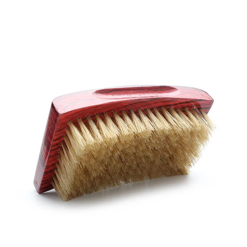 

Amazon hot sell 360 wave brush wooden curve100% boar bristle brush in wholesale, Wenge