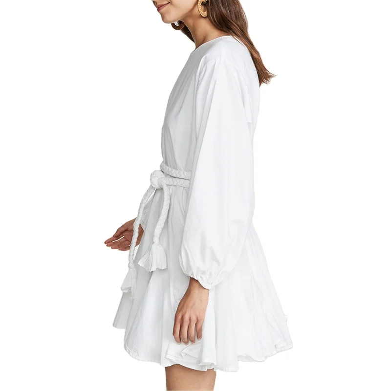 

European style new fashion women cotton casual sexy clothing ladies women short dresses