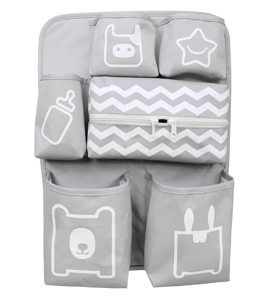 

Custom Hanging Diaper Caddy & Nursery Organizer for Baby's Essentials Baby Diaper Organizer