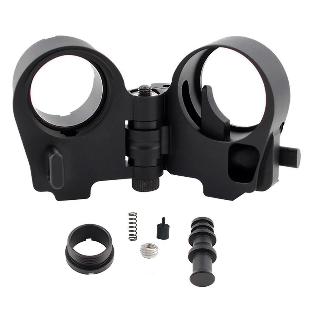 

Compatible Tactical AR Folding Stock Adapter Gen 3-M fit AR-15 ar15 AR10 M16 rifle 5.56 to .308 Airsoft, Black