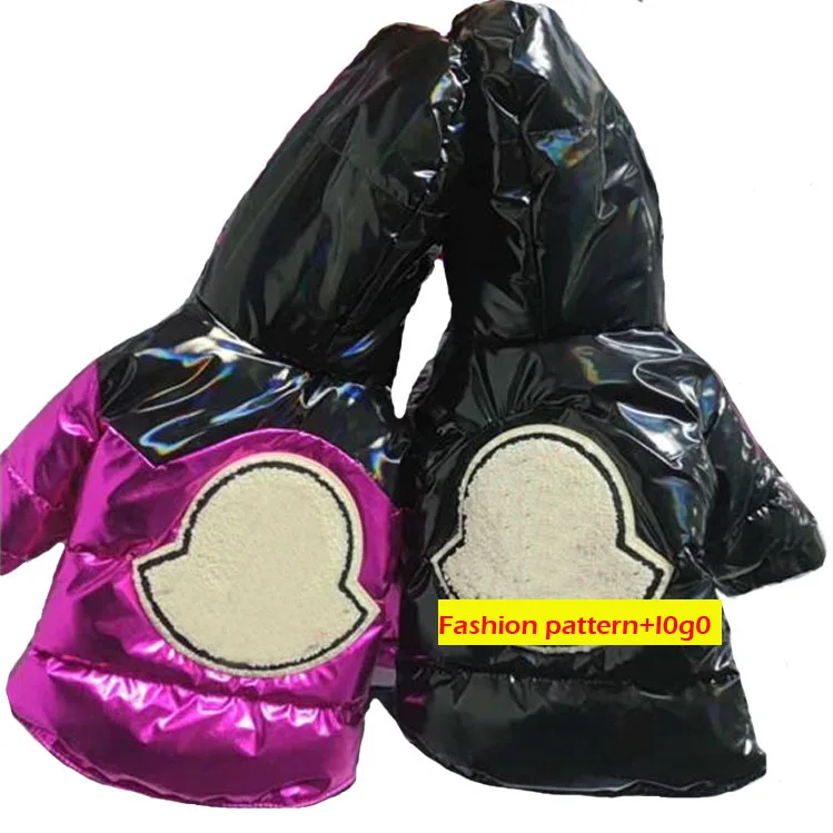 

Wholesale popular small dog clothes dog winter jacket thickened warm pet dog clothing, Plum/black