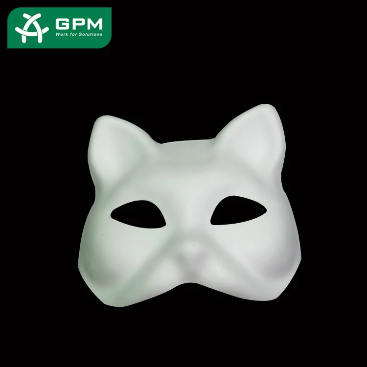 white paper mask