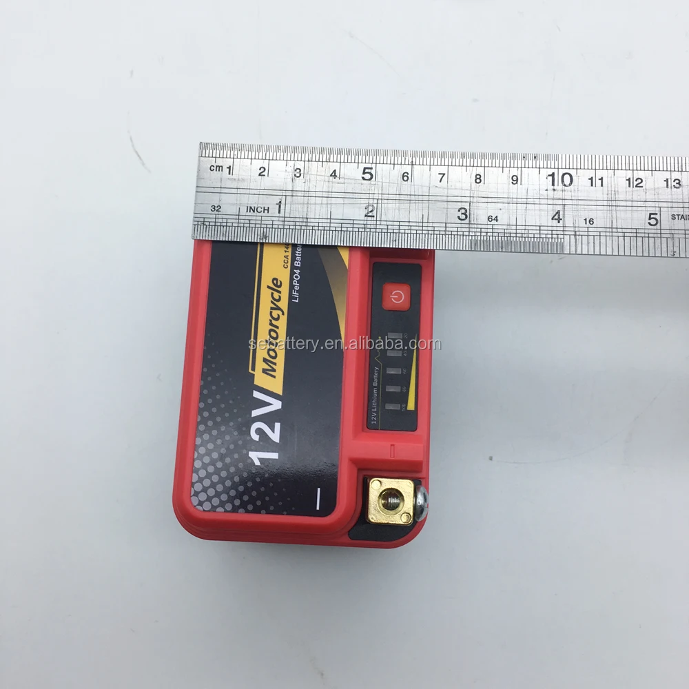 12V motorcycle battery 116