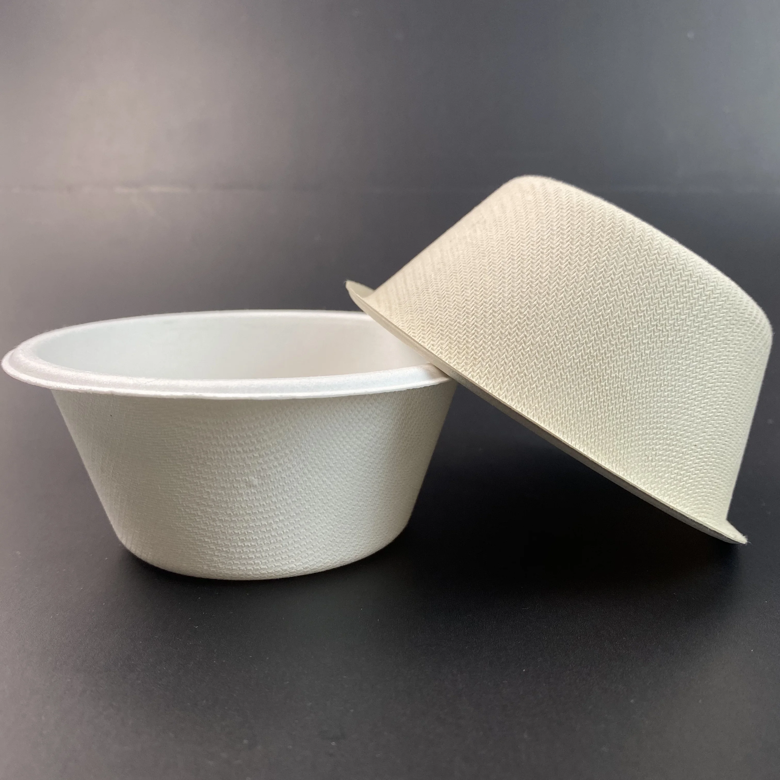 

small bagasse bowl manufacture in china, Bleached and unbleached