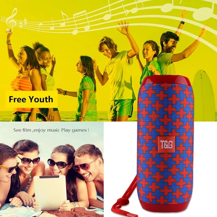 Factory directly sales TG117 USB Player Waterproof Bluetooths Speaker Super Bass - ANKUX.COM
