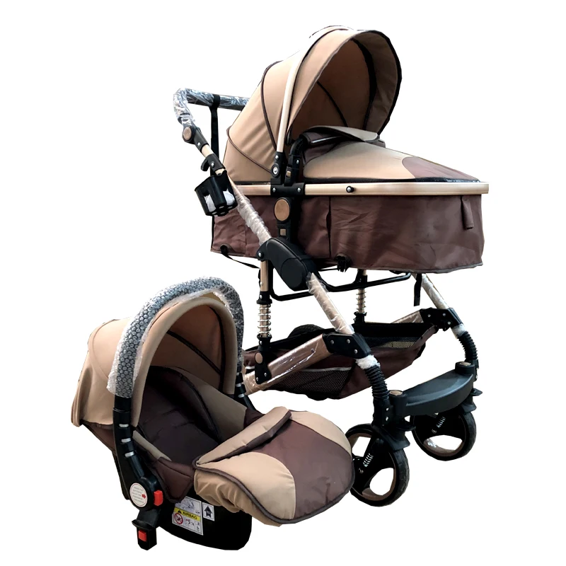 

2018 premium aluminum frame baby stroller / easy folding linen fabric baby carriage / best gift baby pram for newborn, Blue,red,khaki,black, pink