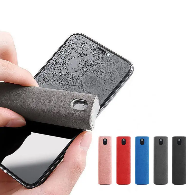 

2 In 1 Screen Cleaner Spray With Microfiber Cloth Mobile Phone Screen Cleaner Kit