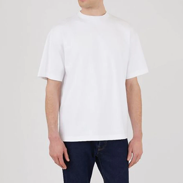 

New Design Luxury Quality 280gsm Cotton Loose Fit Drop Shoulder Brand Blank Men's Oversized T Shirt