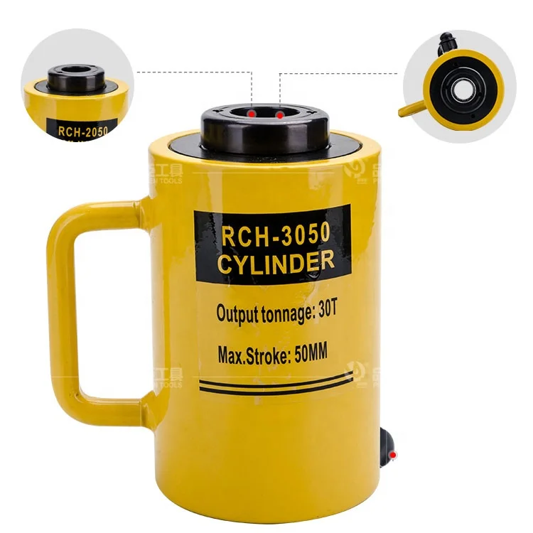 
RCH-30100 center hole hydraulic jack cylinder portable hydraulic jacks hydraulic jack industry 