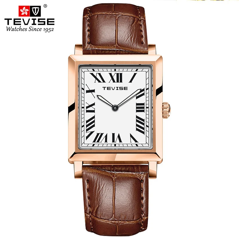 

New Design Watch Factory Wholesale Genuine Leather Strap Wrist Watch Women Fashion Hand Watch For Girls