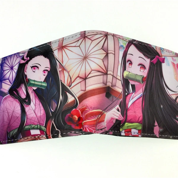 

Wholesale 18 styles Anime Demon Slayer Kimetsu no Yaiba Short PU Wallet, 18 design