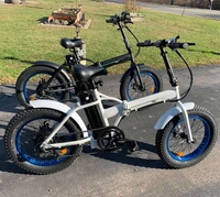 

Most attractive folding electric bike 500w e bike foldable fat tire electric bicycle from china