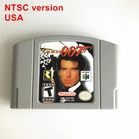 

NTSC and PAL version English language n64 retro game golden eye 007