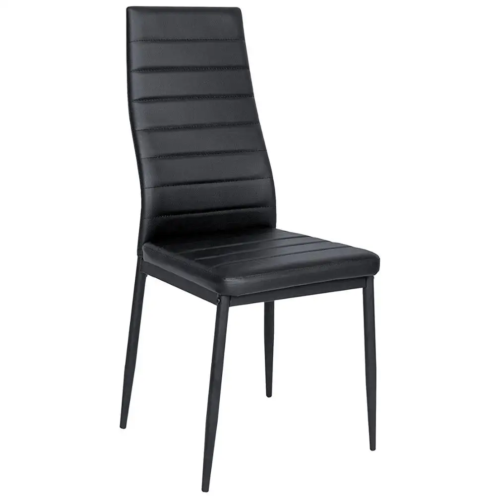 Tempered Glass Dining Room Table and 4 Chairs Set