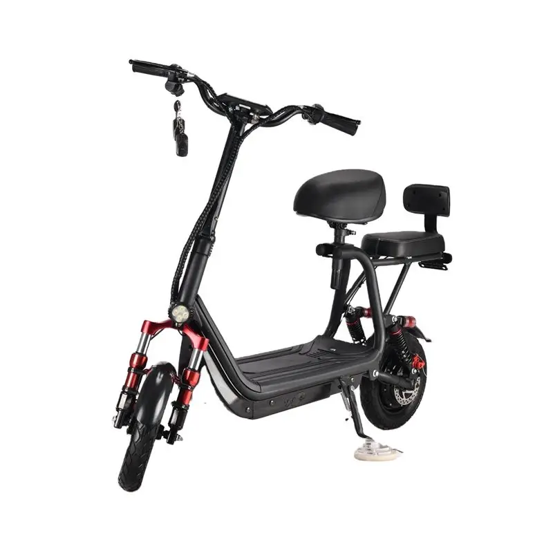 

[EU US Stock]Free Shipping 45km/h Two Wheels electric tricycle for the disabled mini electric tricycle scooter