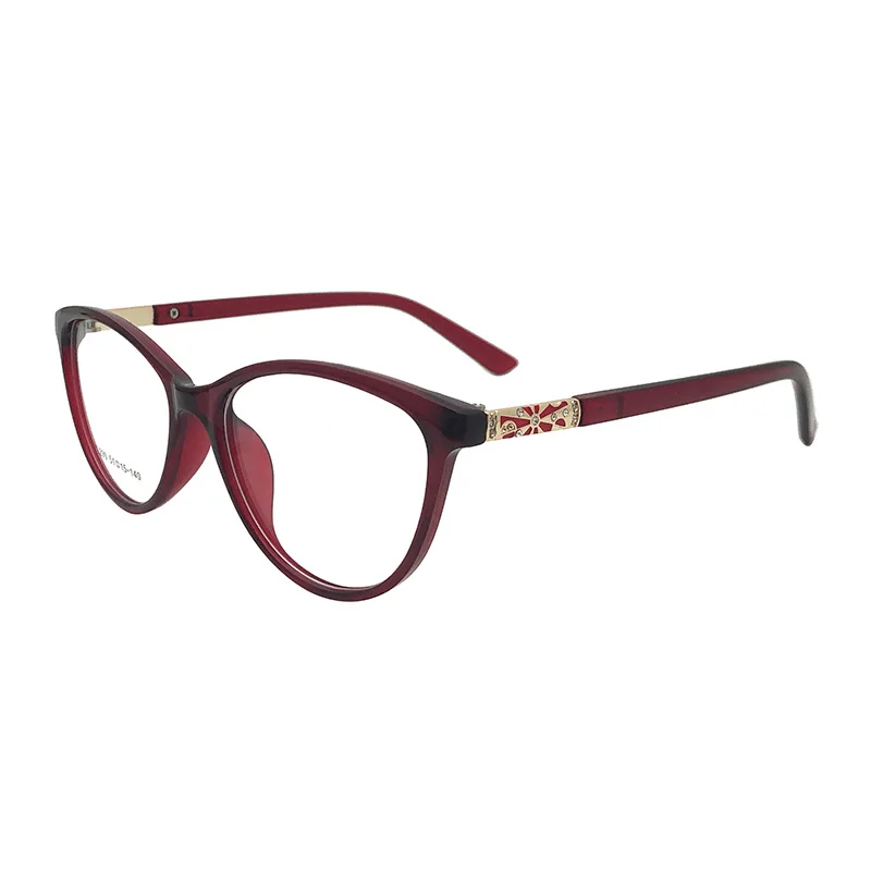 

Hot sale cheap price Wholesale PC optical eyewear frame for woman ready stock, 5 colors