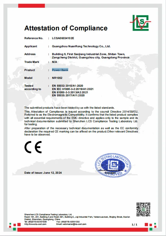CE Certificate