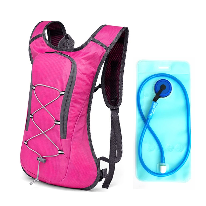 

Hot Sales Multiple Pockets High Flow Bite Valve Water Bladder Backpack for Cycling Hiking Skiing Running, Customized color
