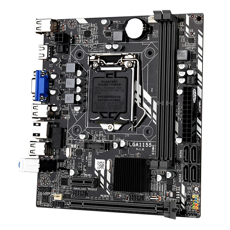 

Factory Direct Sale lntel LGA 1155 h61 motherboard support up to DDR3 16GB