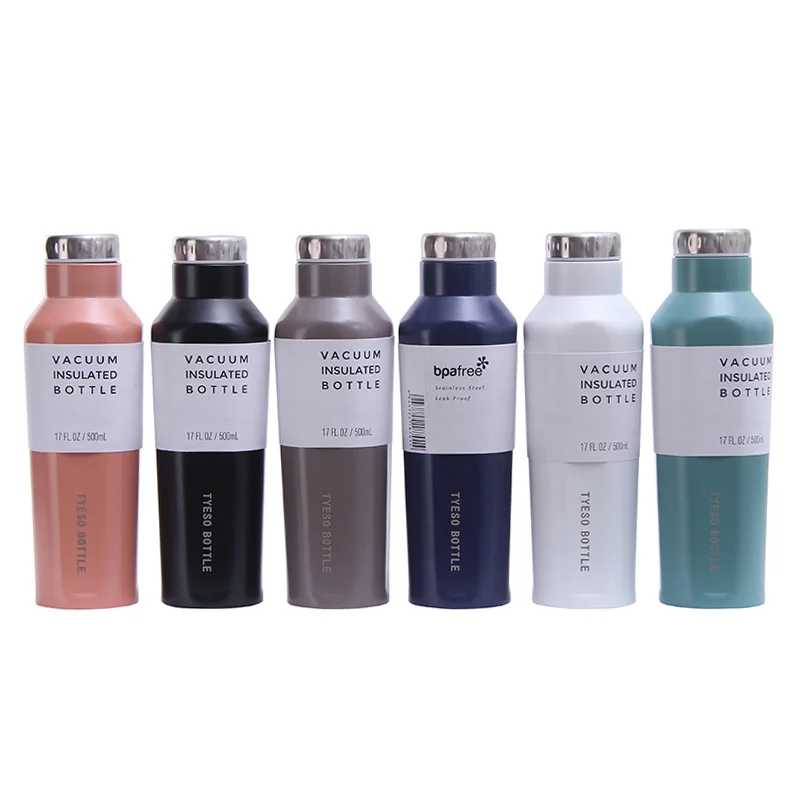 

Cup bottom rubber pad non-slip custom thermal leak-proof stainless steel vacuum water bottle, Customized color