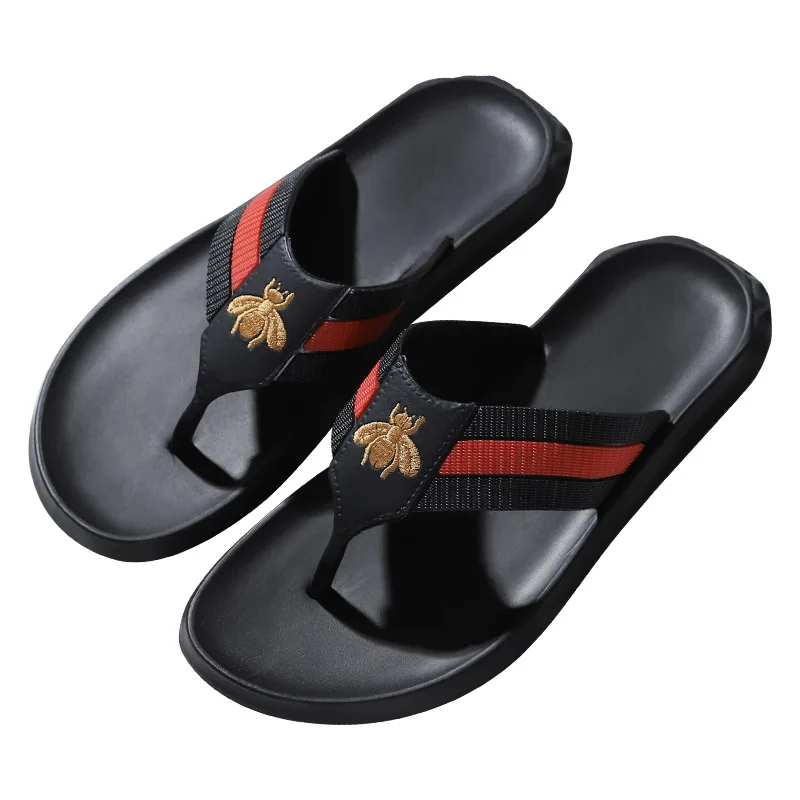

2021 Summer New Non-slip Slippers Men Women Beach casual Slippers Outdoor Flip-flops Fashion Slides, Black