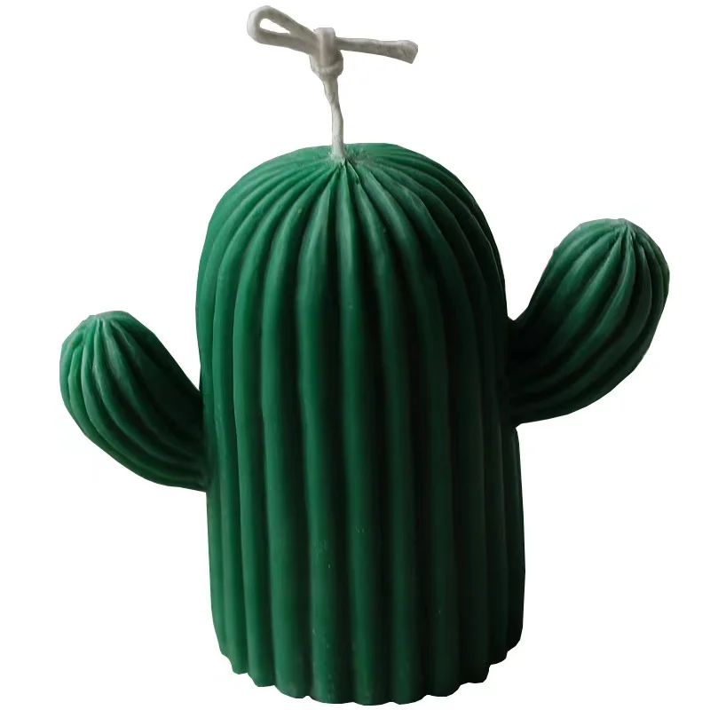 

Wholesale 3D meat cactus plant plaster silicone mold home decoration candlemolds Succulent candle forms silikon, As the picture